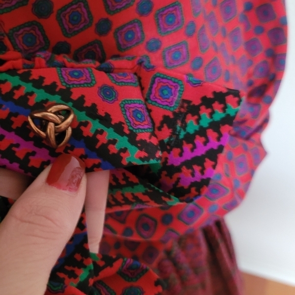 Vintage Tracy Richards Pleated Skirt Dress - Picture 9 of 9